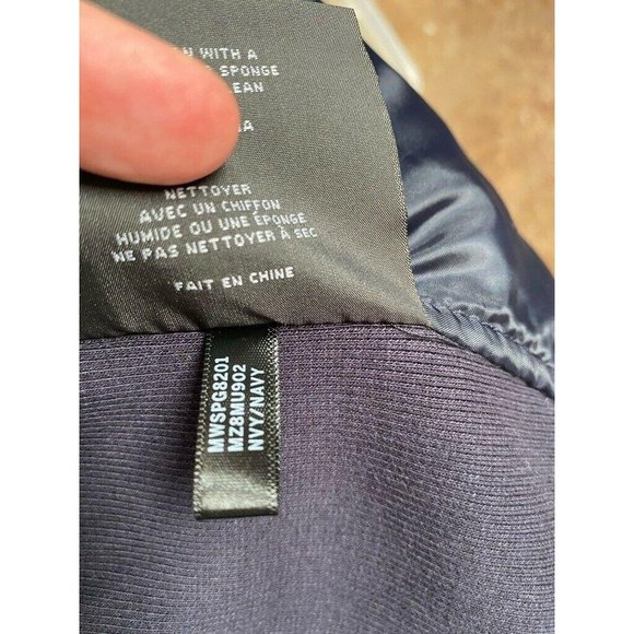 Andrew Marc New York Womens Jacket Blue Full Zip - Picture 10 of 12